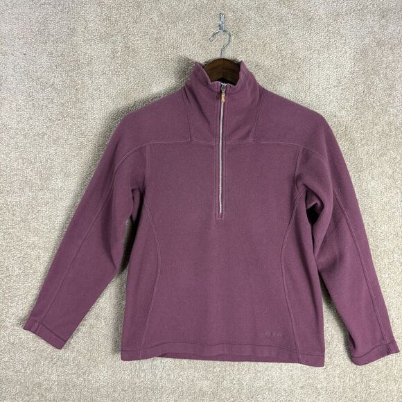Patagonia‎ Synchilla Jacket Womens XS Plum Half Zip Pullover Fleece Lightweight - Picture 1 of 9